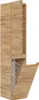 Badezimmer Hochschrank mit Wäschekorb LUTON-56-CRAFT Wotan Produktbild-Vorschau 2