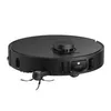 A black robot vacuum cleaner is shown from a slightly elevated side angle against a white background. Produktbild-Vorschau
