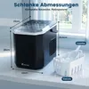 Eiswürfelmaschine, Eiswürfelbereiter mit Selbstreinigung,9 Produktbild-Vorschau 7