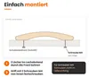 Holzgriffe Holzknopf Holz Möbelgriff Knopf Schubladengriff Produktbild-Vorschau 4