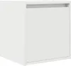 A white cube-shaped cabinet with a door, shown from a three-quarter angle. Náhled obrázku produktu