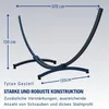 Potenza Tytan Gestell Outdoor Hängemattengestell XXL 360cm, Produktbild-Vorschau 3