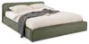 Polsterbett CURSIO mit Lattenrost 140x200, Grün – Bett mit Produktbild-Vorschau 4