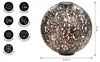 Dehner Solarbol Luanda, diameter 30 cm, metaal, Productafbeelding-voorbeeld 2