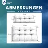 VBChome Palettenkissen 120x80 | 120x40 cm für Europaletten Produktbild-Vorschau 6