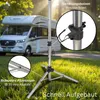 PremiumX Dreibein Stativ Aluminium Silber Tripod Ständer 3x Produktbild-Vorschau 3