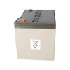 A battery with a label on it, isolated on a white background. Voir les images du produit