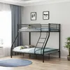 Łóżko piętrowe Trixie 90x200 i 140x200 - metalowe - czarny Podgląd zdjęcia produktu 3
