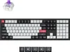 A mechanical keyboard and a keyboard switch. Produktbild-Vorschau