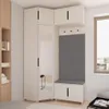 Garderoben-Set Napoli Version 19: Eckschrank mit Produktbild-Vorschau 3