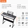 61 kláves digitální piano elektrický klavír stojan sustain Náhled obrázku produktu 7