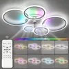 65W Ring LED Deckenleuchte Mit RGB Backlamp, Leise Produktbild-Vorschau 2