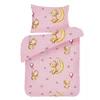 Kinder Bettwäsche 100x135/40x60cm 2-teilig Bärchen Rosa – Produktbild-Vorschau 1