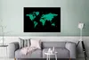 MuchoWow® Poster Weltkarte - Grün - Aquarell 120x80 cm - Produktbild-Vorschau 5
