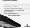 Klarstein Hotte Aspirante 90 cm, Hotte Aspirante Voir les images du produit 7