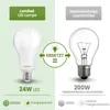 Sada 6 LED žiaroviek E27 A67, 24 W, náhrada za 200 W, 3452 Náhľad obrázku produktu 4