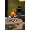 LAMONTE Dekoplatte - silber - Alu, Edelstahl - H. 18,8cm x Produktbild-Vorschau 4