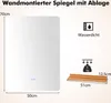 COSTWAY Koupelnové zrcadlo LED 70 x 50 cm, nástěnné Náhled obrázku produktu 2