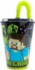 Minecraft Kinder Trinkbecher Mehrweg mit Deckel und Produktbild-Vorschau 1