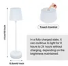 Prenosná stolná LED lampa, dotykové ovládanie, plynulé Náhľad obrázku produktu 2