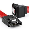 deleyCON 30 cm SATA 3 Kabel Nylon 6 Gbit/s Datenkabel SATA Produktbild-Vorschau 2