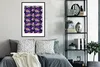 MuchoWow® MuchoWow® Gerahmtes Poster Blumen - Lila - Produktbild-Vorschau 2