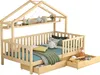 Letto per bambini Sweiko in legno, letto per bambini con Anteprima dell’immagine prodotto 4