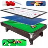 THUNDER® Stół bilardowy z nakładką cymbergaj/ping pong | Podgląd zdjęcia produktu 15