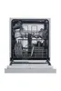 An open dishwasher filled with dishes and cutlery. Produktbild-Vorschau
