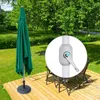 Sonnenschirm 3x3m quadratisch grün Garten Balkon knickbar Produktbild-Vorschau 9