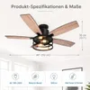 Ventilateur de plafond Ø 112 cm avec éclairage et Voir les images du produit 10
