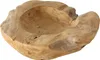 Boltze Schale Teak Deko Gefäß Braun Teakholz Schüssel Rund Produktbild-Vorschau 3
