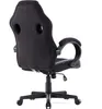 The back view of a black and blue gaming chair. Náhled obrázku produktu