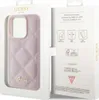 Guess Quilted Metal Logo-Hülle für iPhone 15 Pro Max  Rosa Produktbild-Vorschau 16