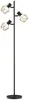 HOMCOM vloerlamp, staande lamp met 3 E27 fittingen, 3 Productafbeelding-voorbeeld 1