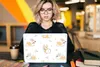 MuchoWow® Laptop Aufkleber Sticker Cover Muster - Corgi - Produktbild-Vorschau 5