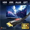 REAGLE Cavo HDMI 2.1 ottico 48Gbps AOC 8K 60HZ 4K 120HZ HDR Anteprima dell’immagine prodotto 5