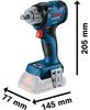 Boulonneuse sans-fil BOSCH GDS 18V-330 HC - 0 601 9L5 000 Voir les images du produit 5