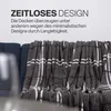 Kuscheldecke ( Dunkelgrau ) XXL - 220x240cm - hochwertige Produktbild-Vorschau 4