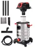 A disassembled wet and dry vacuum cleaner and its accessories are displayed against a white background. Náhľad obrázku produktu