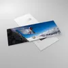 Bilder auf glas - Snowboard Winter Berg Gipfel - 120x50cm - Produktbild-Vorschau 2