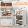 KOMFOTTEU úložný box s 3 úrovňami, stohovateľný organizér s Náhľad obrázku produktu 7
