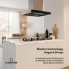 Klarstein Valeria ostrostrovčekový digestor – stropný Náhľad obrázku produktu 3