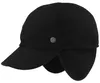 Bugatti 6 teilige Baseballmütze mit Ohrenschutz und Windstopper in schwarz