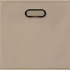 Box / Krabice do regálu 31x31cm hladký béžový tmavý Náhled obrázku produktu 7