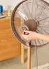AIR STAND WOOD - Retro Standventilator mit Oszillation 50W Produktbild-Vorschau 3