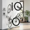 Wiltec supporto da parete per bicicletta 11,8 x 63,8 x 58,3 Anteprima dell’immagine prodotto 10