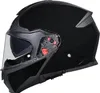 SMK GULLWING SOLID Klapphelm XXXL in schwarz Produktbild-Vorschau 3