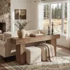 Stolik konsolowy z litego drewna, 160 cm Długi stolik w Podgląd zdjęcia produktu 4
