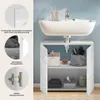 xonox.home Waschbeckenunterschrank Linus weiß Nachbildung Produktbild-Vorschau 5